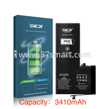 iPhone 11 Pro DEJI Compatible 3410mAh Super Capacity Batteria Blister