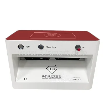 TBK-705A Micro Banco da Lavoro per la Raccolta della Polvere con Ricarica Wireless 24W Blister