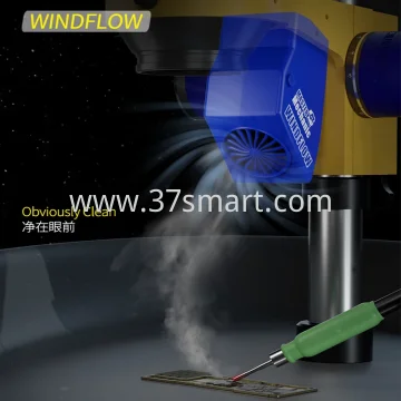 MECHANIC WINDFLOW Microscope Smoker 4-speed wind adjustment 10000/min speed quickly removes rosin welding and soldering fumes Blase