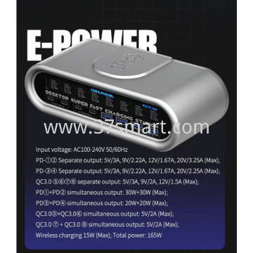 Mechanic E-Power Charging Stataion Superfast Wireless Charger Blister