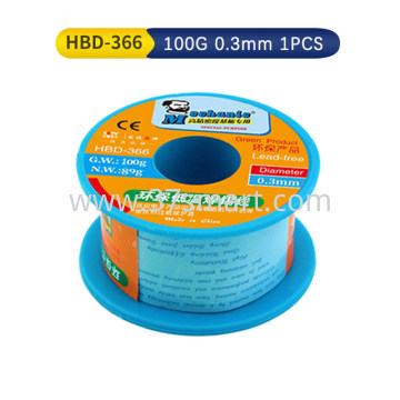 Mechanic HBD-366 Lead-Free Solder Wire 100G 0.4MM Bulk