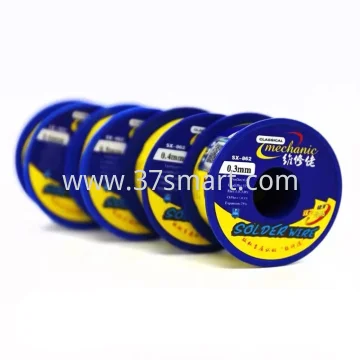 Mechanic SX-862 Filo per Saldatura a Doppio Foro di Colofonia 60G 0.4MM Bulk