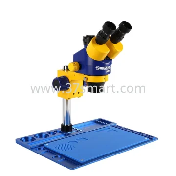 Mechanic MC75T Stereomicroscopio Trinoculare con Base I-MatX OEM