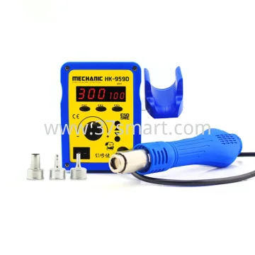 Mechanic HK-959D 650W Stazione Dissaldante ad Aria Calda con Display Digitale Intelligente 110V, 220V OEM