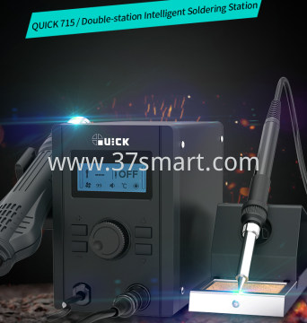 Quick 715 2 in 1 Rework Station+Soldering Station 110V, 220V OEM