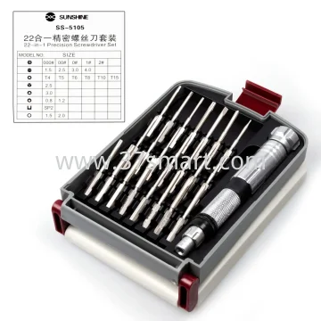 Sunshine SS-5105 Set di Cacciavite Multi Funzione kit
