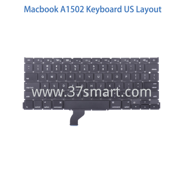 MacBook Pro 13'' A1502 (Late 2013-Early 2015) Keyboard US Layout （Small 'ENTER' Key） Schüttgut