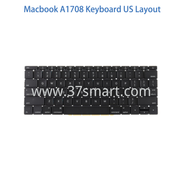 MacBook Pro 13'' A1708 (Late 2016 - Mid 2017) Keyboard US Layout（Small 'ENTER' Key） Bulk