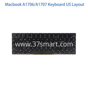 MacBook Pro A1706/A1707 (Late 2016 - Mid 2017) Keyboard US Keyboard（Small 'ENTER' Key） Bulk