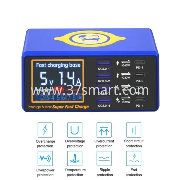 Mechanic i Charge 8MAX Caricabatterie Rapido Multiporta OEM