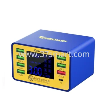 Mechanic iCharger 8M Interfaccia USB Caricatore Rapido con LCD OEM