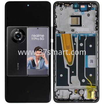 Realme 11 Pro Plus 5G Service Pack Display Black