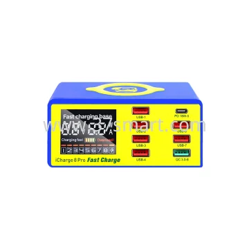 Mechanic iCharger 8 Pro Interfaces Wireless Quick Charger With LCD OEM