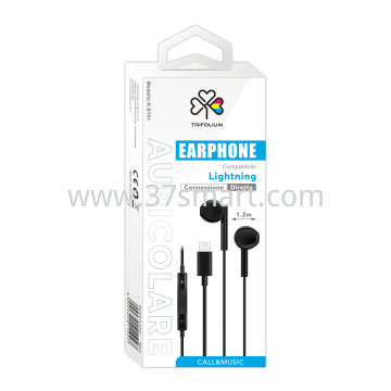 Lightning Direct connect Earphone K-SY01 Black