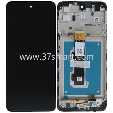 Moto E32 XT2227 Lcd+Touch+Frame Outsourced Original Nero