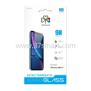 IP-16 iPhone XR, iPhone 11 Verto Temperato OEM