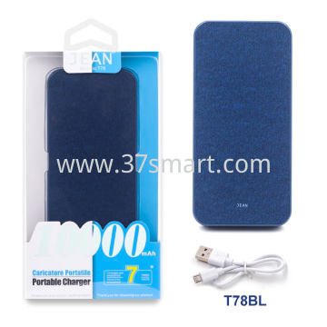 Power bank 10000mAh T78 Dark Blue