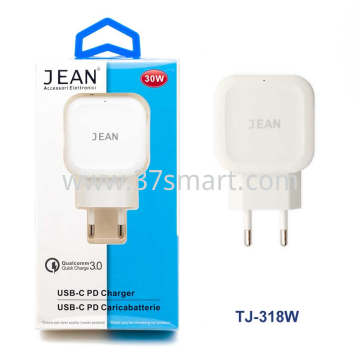 Jean 30W USB-C PD Charger TJ-318 White