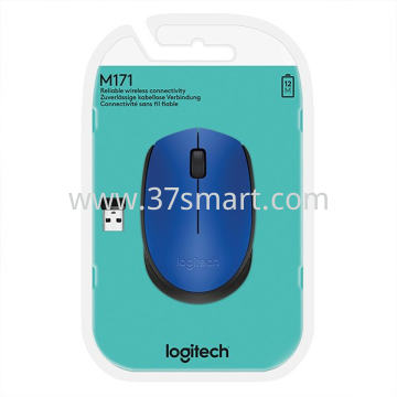 Logitech M171 Wireless Mouse, 2.4 GHz Blau