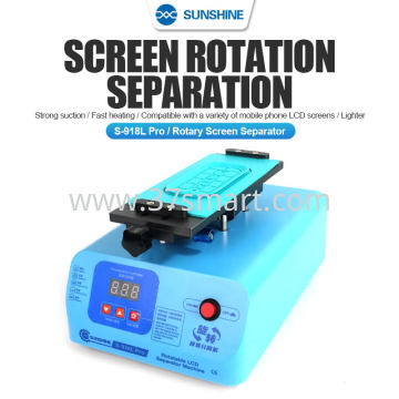 Sunshine S-918L Pro Separatore per Schermi Rotatorio 110V, 220V OEM