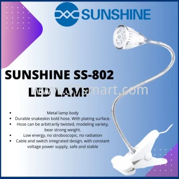 Sunshine SS-802 Lamp con Clip (Non-curable UV) OEM