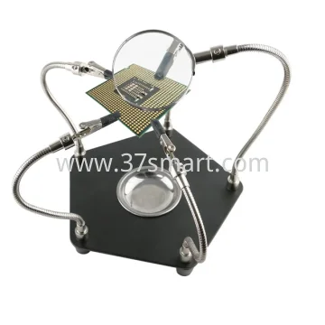 Kaisi TE-806 Magnifier with Soldering Clamp Blister