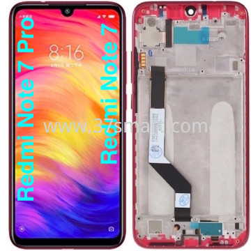 Redmi Note 7, Redmi Note 7 Pro Service Pack Display Rosso