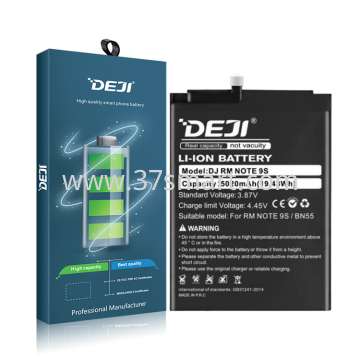 Redmi Note 9s BN55 DEJI Compatible Batteria Super Capacity 5020mAh Blase