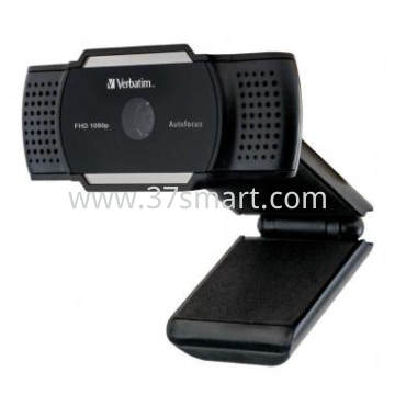 Verbatim Webcam AWC-01, Full HD 1080p, 2560x1440, 30 FPS, USB, Privacy Shutter Blase