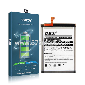 Samsung Note 10 Lite N770 BN770ABY DEJI Compatible Batteria Super Capacity 4500mAh Blister