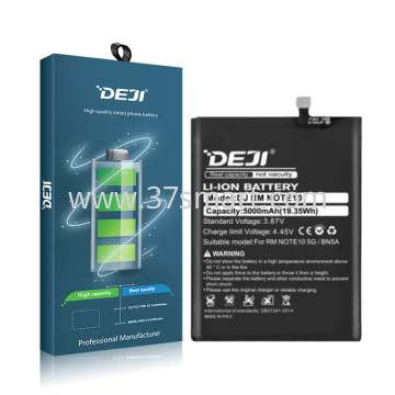 Redmi 10 2021 Redmi Note 10 5G BN5A DEJI Compatible Batteria Super Capacità 5000mAh Blase
