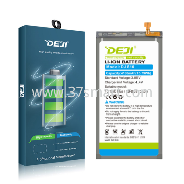 Samsung S10 Plus G975F DEJI Compatible Batteria Super Capacità 4100mAh Blister