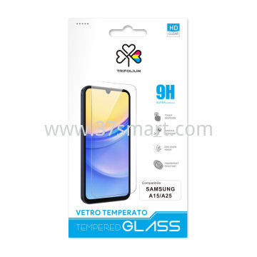 SA-80 Samsung A15 4G A155, A15 5G A156 A25 5G A256 Tempered Glass Blister