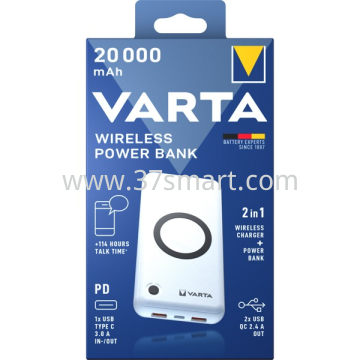 Varta Powerbank Wireless QC 3.0 20.000mAh Blister