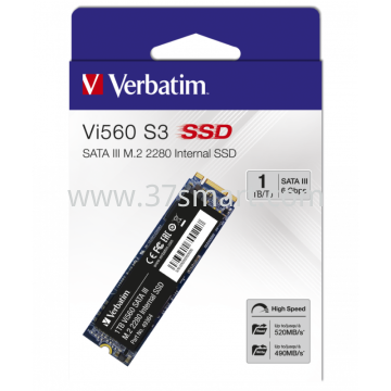 Verbatim SSD M.2 2280, SATA-III, Vi560 S3, (R)560MB/s, (W)520MB/s 1TB