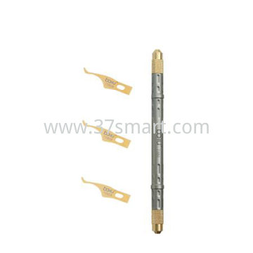 Baku Ba-7380-B Set di Lame per la Rimozione del Chip IC Bulk