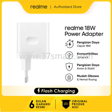 Realme  Power Adapter 18W Model OP92CAEH White