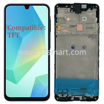 Samsung A16 4G A165 Compatible TFT Lcd+Touch+Frame Schwarz