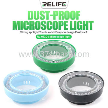 Relife RL-033D Luce LED per Microscopio / con Antipolvere Blister