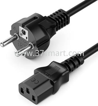 Power Cable PC/Monitor/Inverter Black Bulk