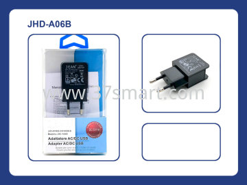 JEAN Caricabatterie USB 5V/1A JHD-AP006E Nero