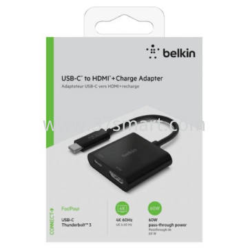 BELKIN USB-C to HDMI Adapter 60 W Nero