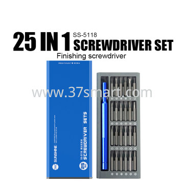 Sunshine SS-5118 25 in 1 Cacciavite di Finitura Blister