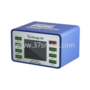Mechanic iCharger 8A USB Interfaces Quick Charger LCD Blase