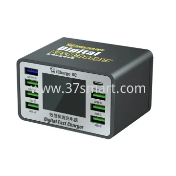 Mechanic iCharger 8C USB Interfaces Quick Charger LCD Blase