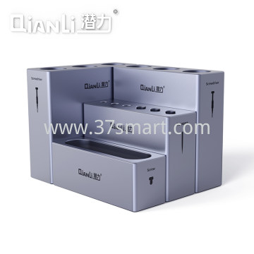 4 pz/set Qianli iCube scatola di immagazzinaggio in lega di alluminio kit