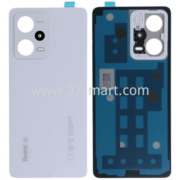 Redmi Note 12 Pro 5G Service Pack Cover Back Weiß