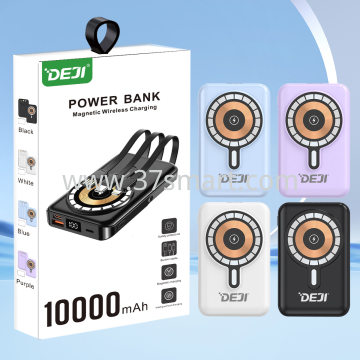 DEJI Powerbank Wireless Magnetico 10000 mAH DJ-B275 Nero