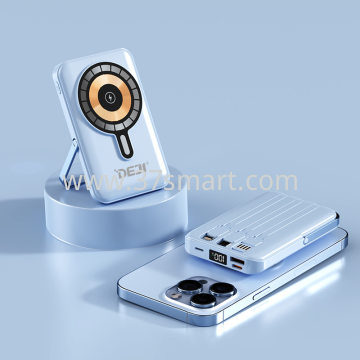 DEJI Magnetic Wireless Powerbank 10000 mAH DJ-B275 Blaues Licht