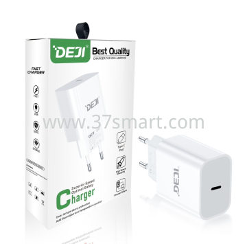 DEJI USB-C PD Quick Charger DJ-A109-EU-20W White